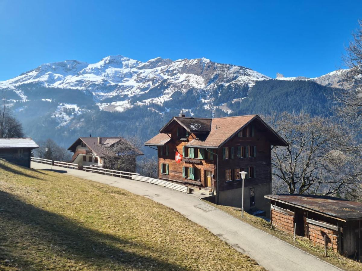 Traditional Chalet In Wengen - Top Floor 아파트 외부 사진