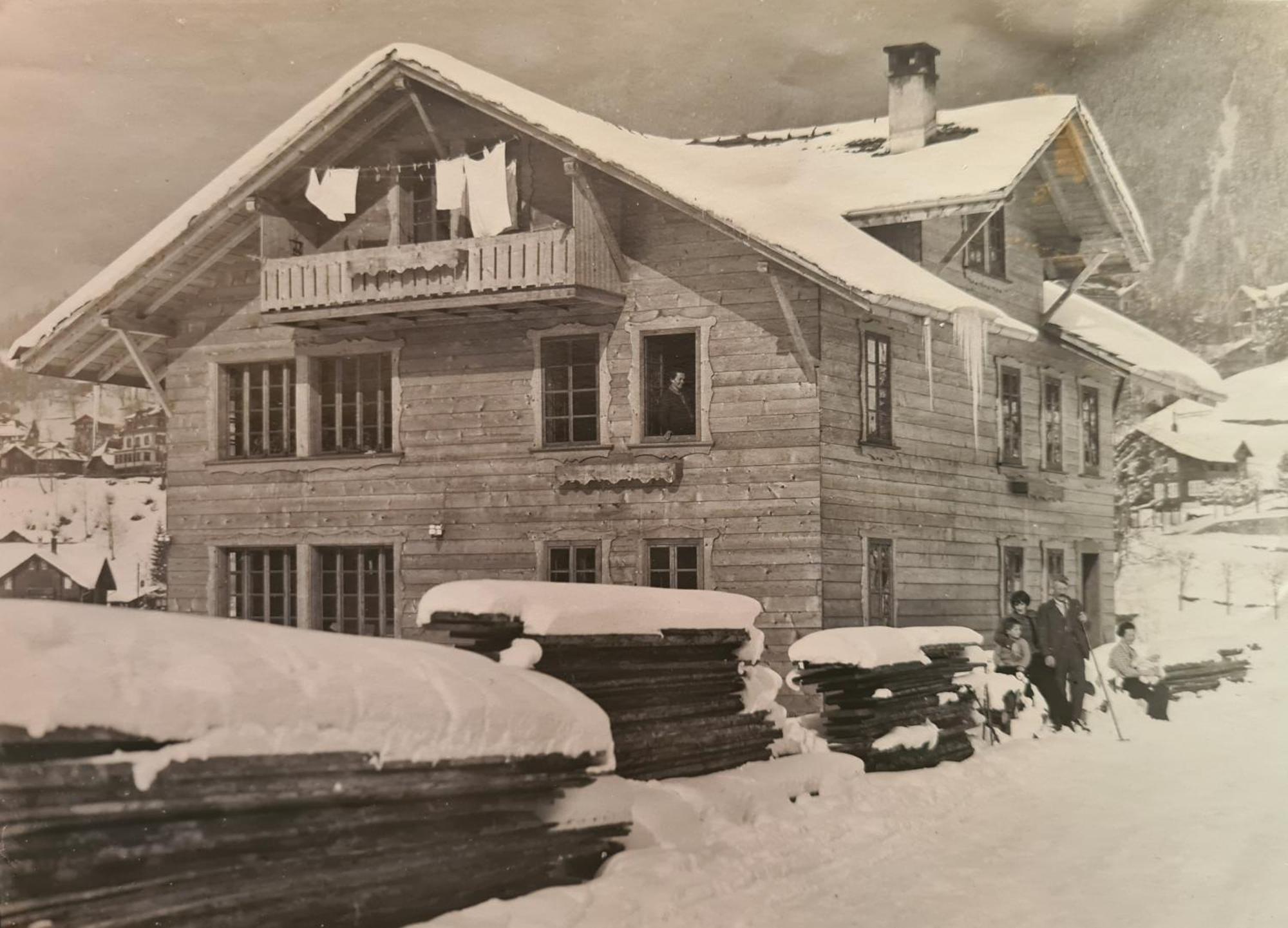 Traditional Chalet In Wengen - Top Floor 아파트 외부 사진